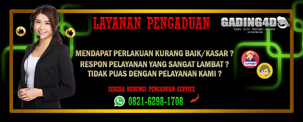 layanan aduan gading4d